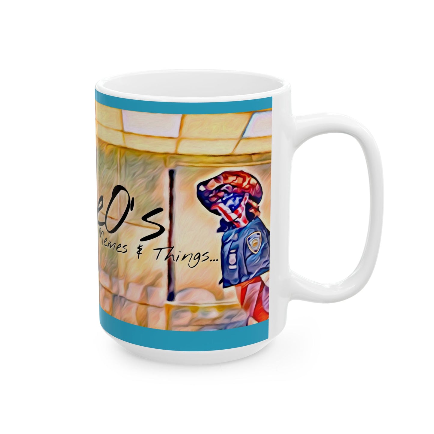 Ceramic Covfefe Mug — Colorful Pop-Art Pepe & Anime Characters Coffee Cup (11oz/15oz)