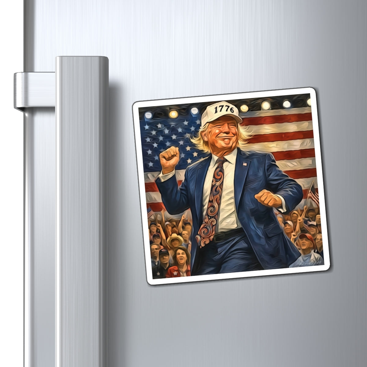 Trump Patriotic 1776 Leader Magnet