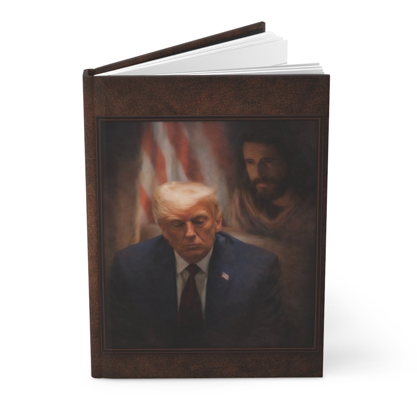 Patriotic Prayer Portrait Journal — Hardcover Matte