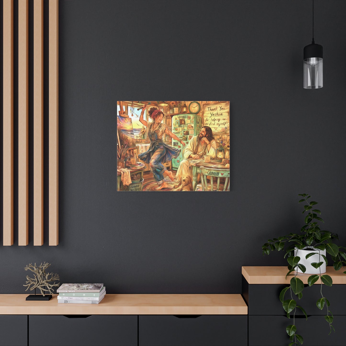 Thank You Yeshua Art Canvas
