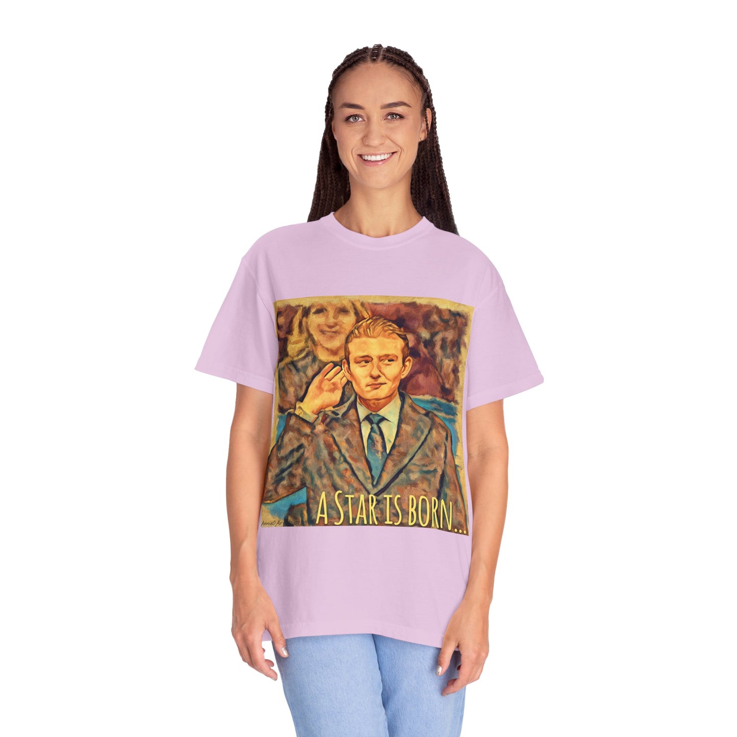 Barron’s “A Star Is Born” T-Shirt — Vintage Portrait Graphic Tee