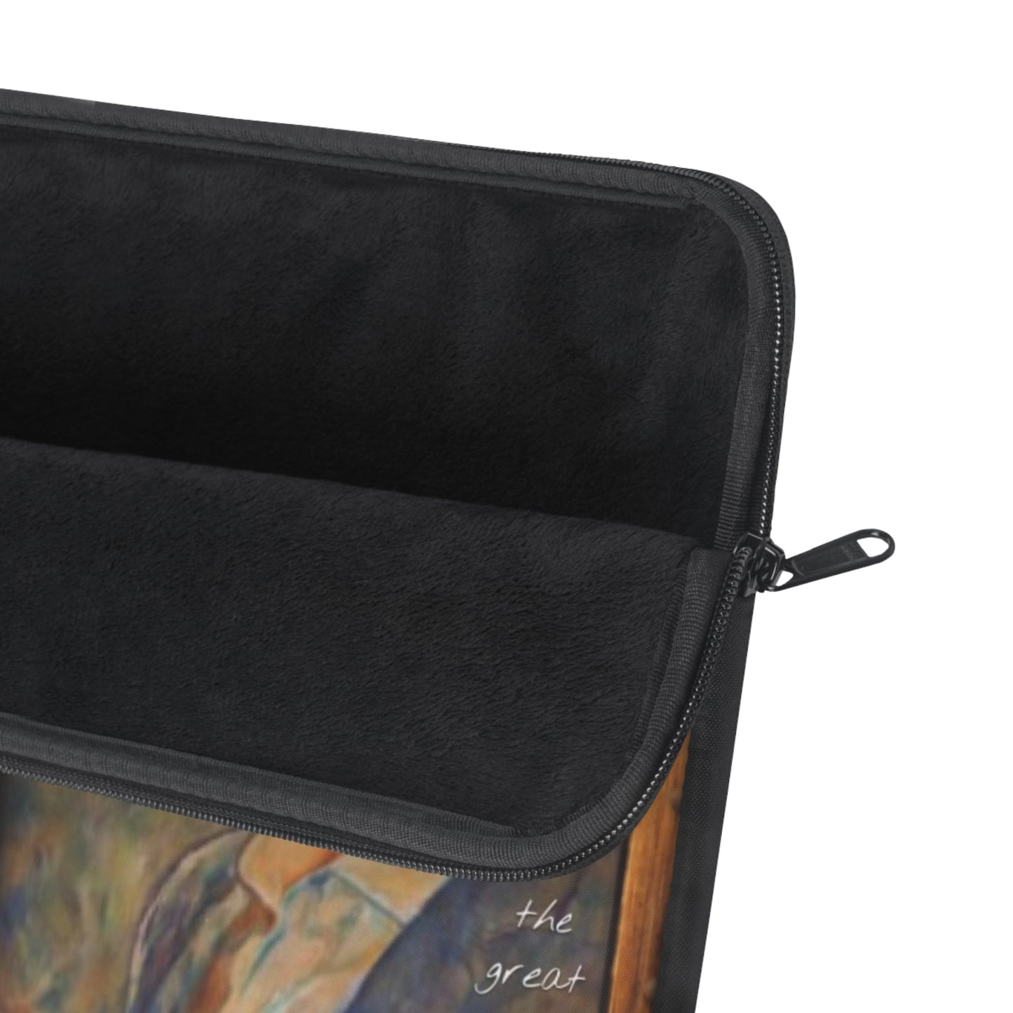 Laptop Sleeve — Trump “DYNASTY” Vintage Oil Painting Twin Portraits Barron & Donald Trump