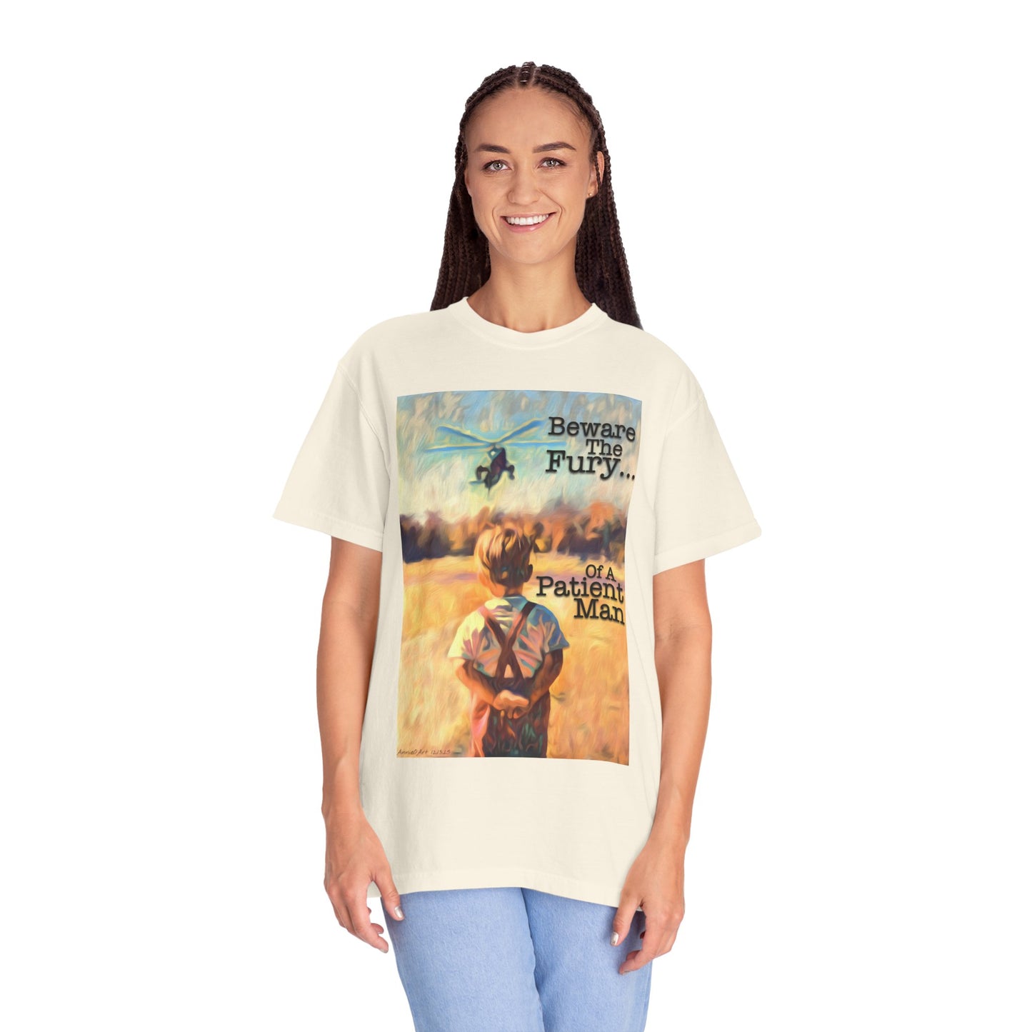 JFK Jr Beware The Fury Of A Patient Man T-Shirt — Vintage Tee
