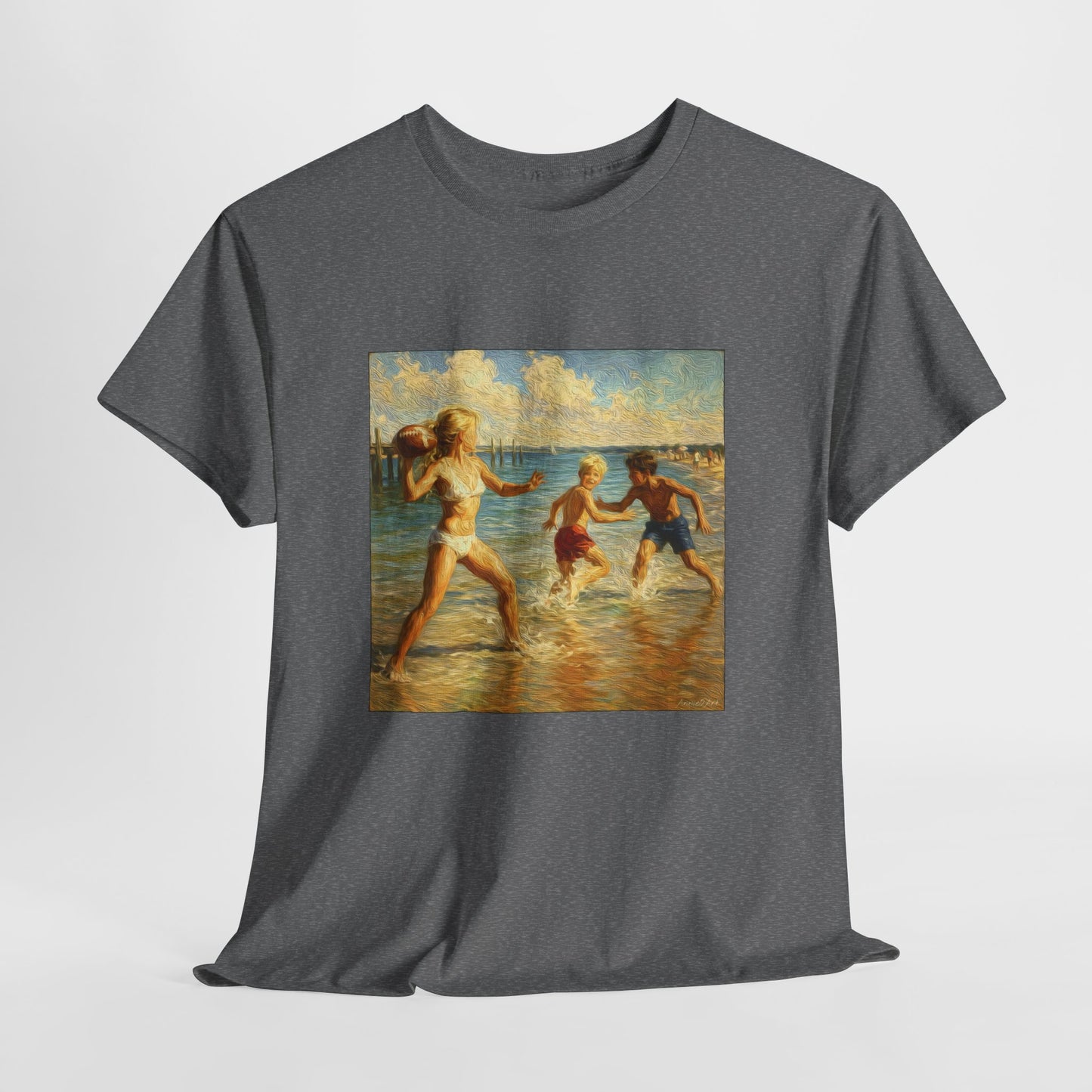 Vintage Beach T‑Shirt — 'Honeysuckle Lodge: 50+ Years of Endless Summer' Retro Seaside Tee