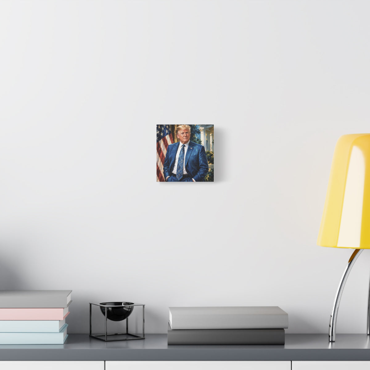 Trump Patriotic Presidential Portrait Canvas