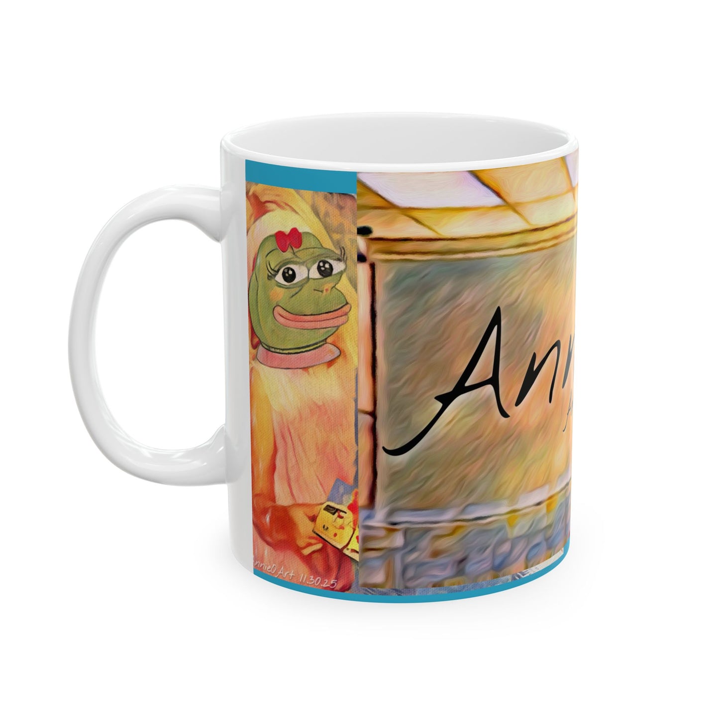 Ceramic Covfefe Mug — Colorful Pop-Art Pepe & Anime Characters Coffee Cup (11oz/15oz)