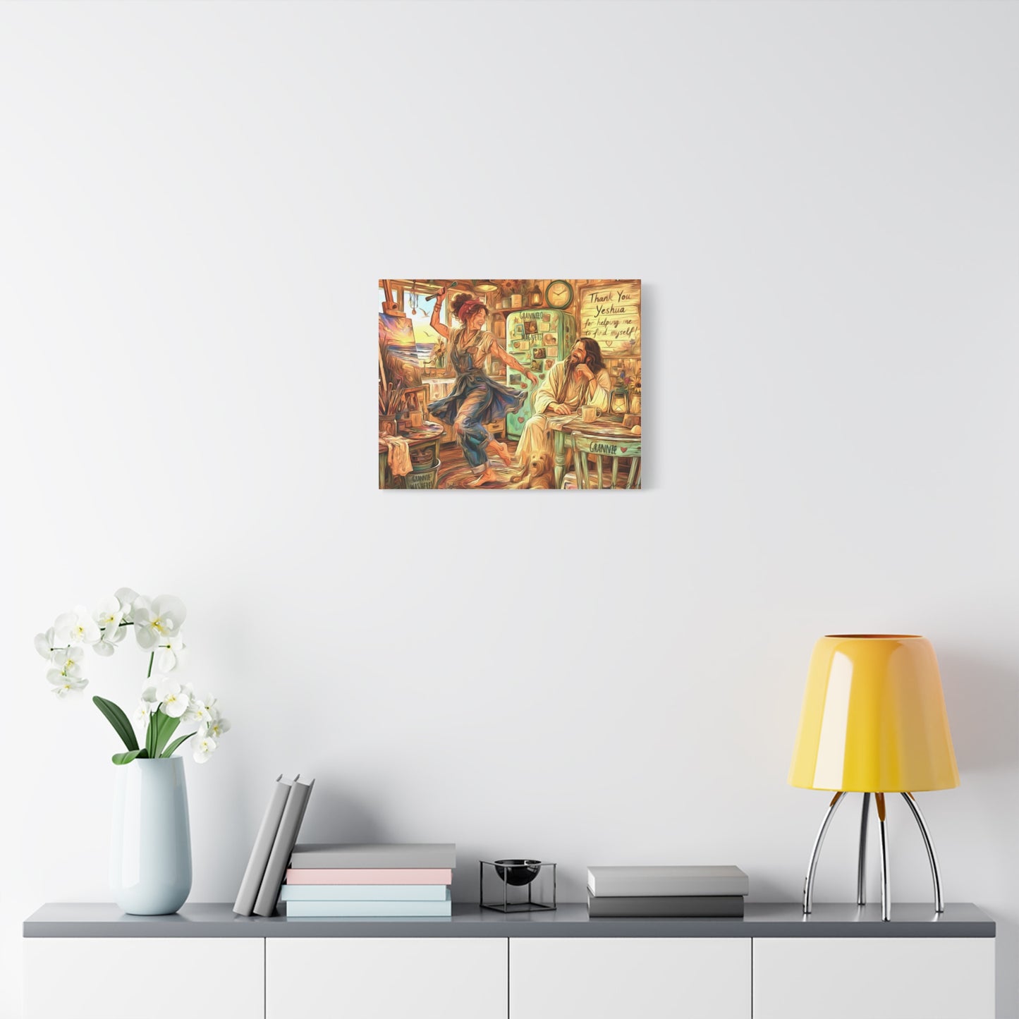 Thank You Yeshua Art Canvas