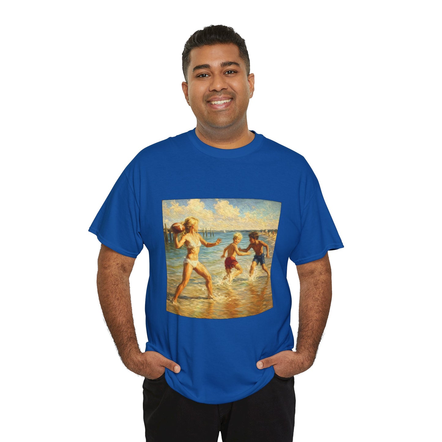 Vintage Beach T‑Shirt — 'Honeysuckle Lodge: 50+ Years of Endless Summer' Retro Seaside Tee
