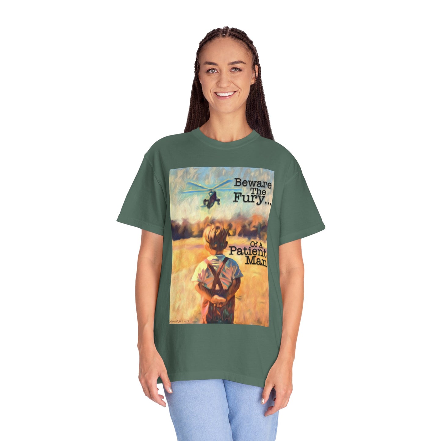 JFK Jr Beware The Fury Of A Patient Man T-Shirt — Vintage Tee