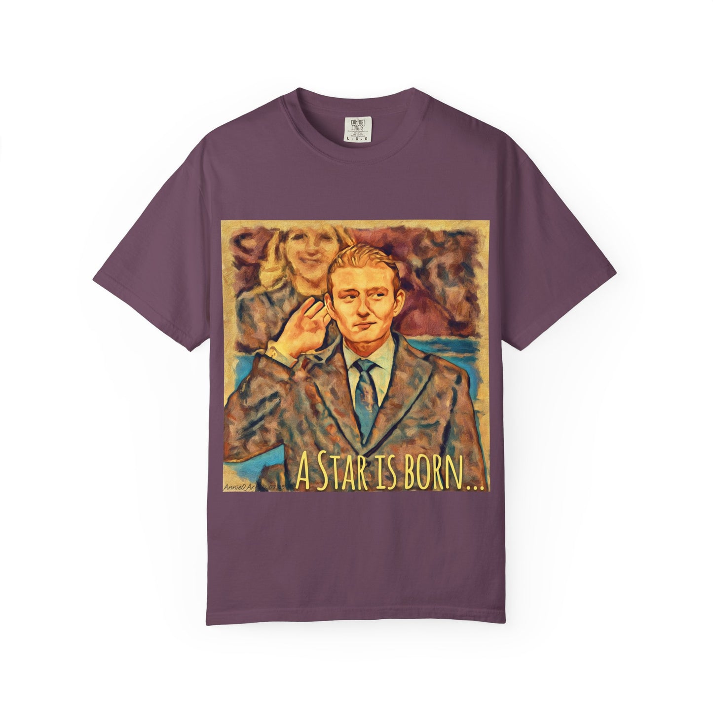 Barron’s “A Star Is Born” T-Shirt — Vintage Portrait Graphic Tee
