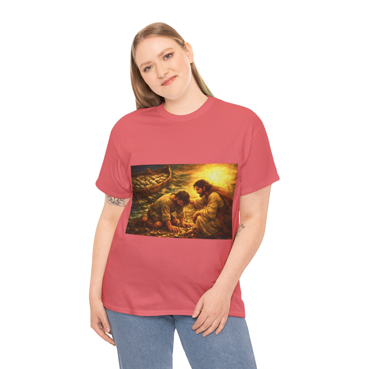 Jesus Calling Peter T-Shirt – Christian Faith Graphic Tee for Men & Women
