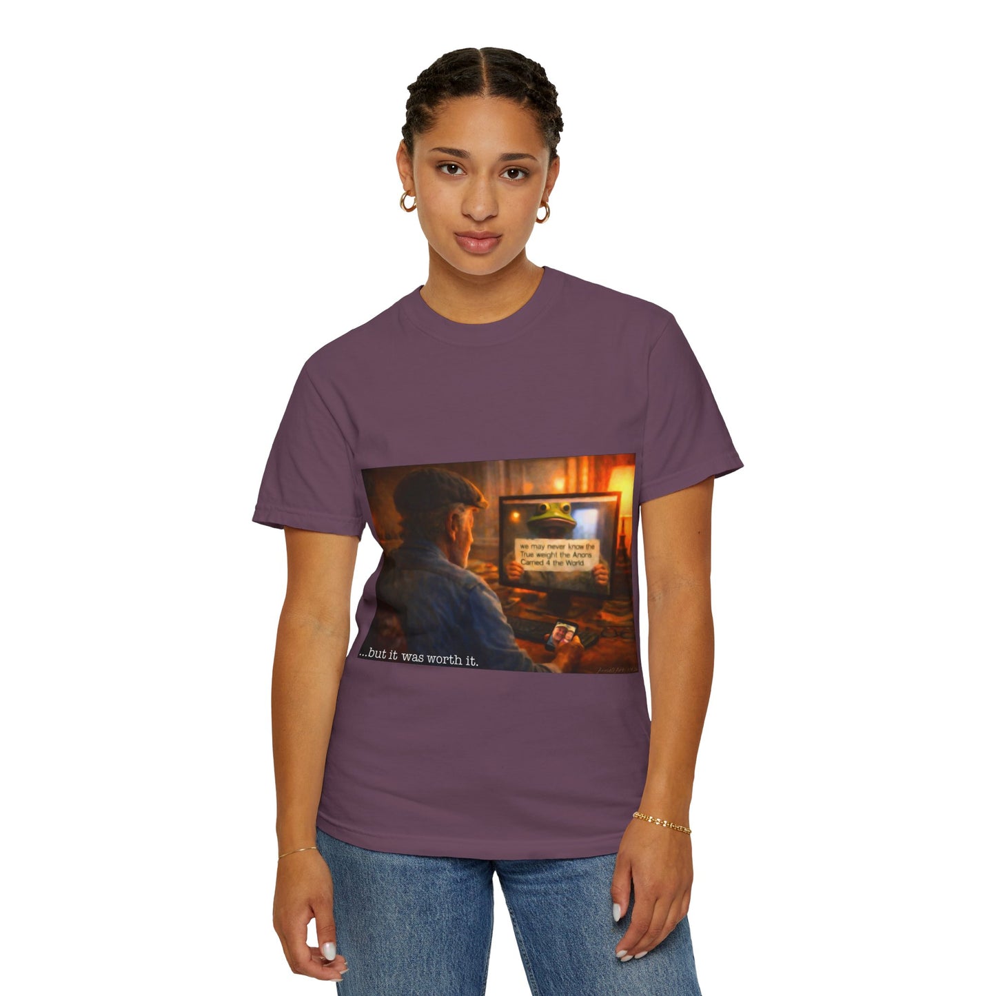 Anons, Keyboard Warriors 'But It Was Worth It' Tee