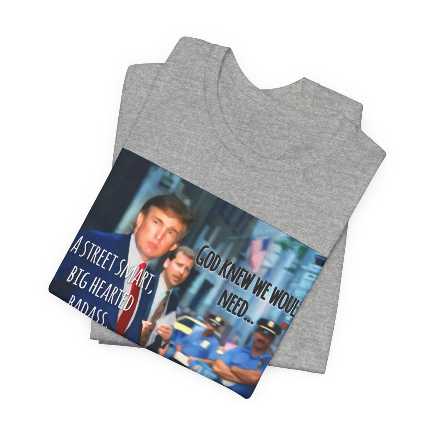 New Yorker Tribute T-Shirt — "So God Gave Us a New Yorker" Graphic Tee