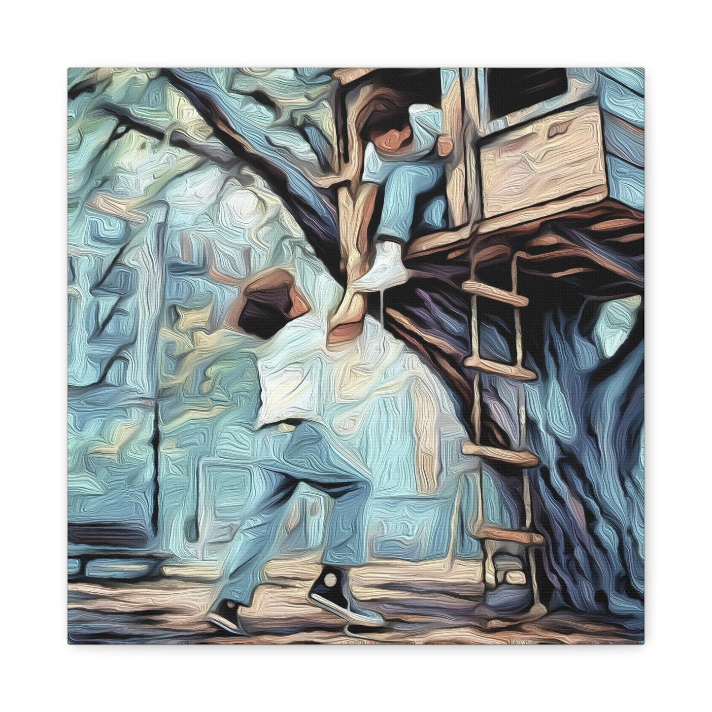 Treehouse ‘Hand Up’  Moment Canvas Wall Art