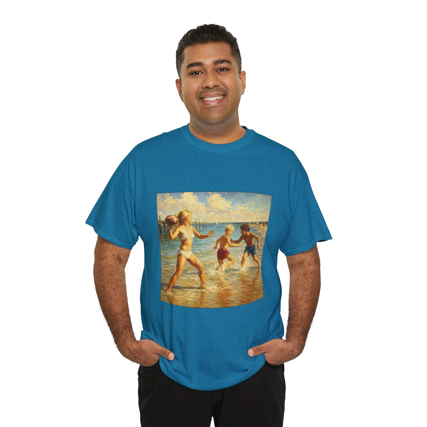 Vintage Beach T‑Shirt — 'Honeysuckle Lodge: 50+ Years of Endless Summer' Retro Seaside Tee