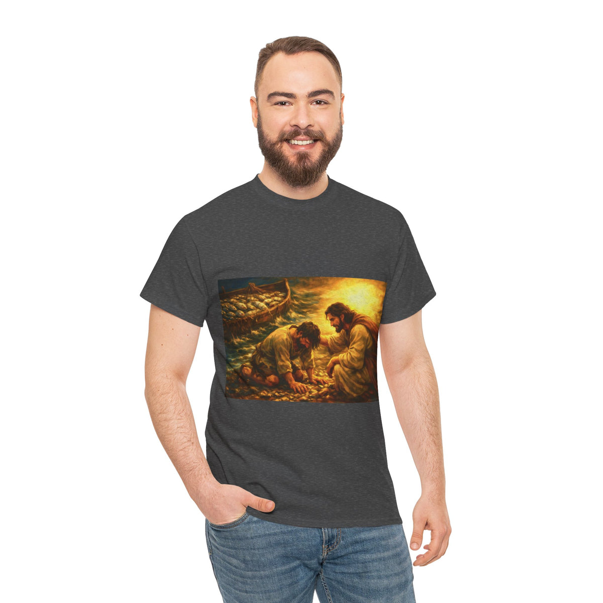 Jesus Calling Peter T-Shirt – Christian Faith Graphic Tee for Men & Women