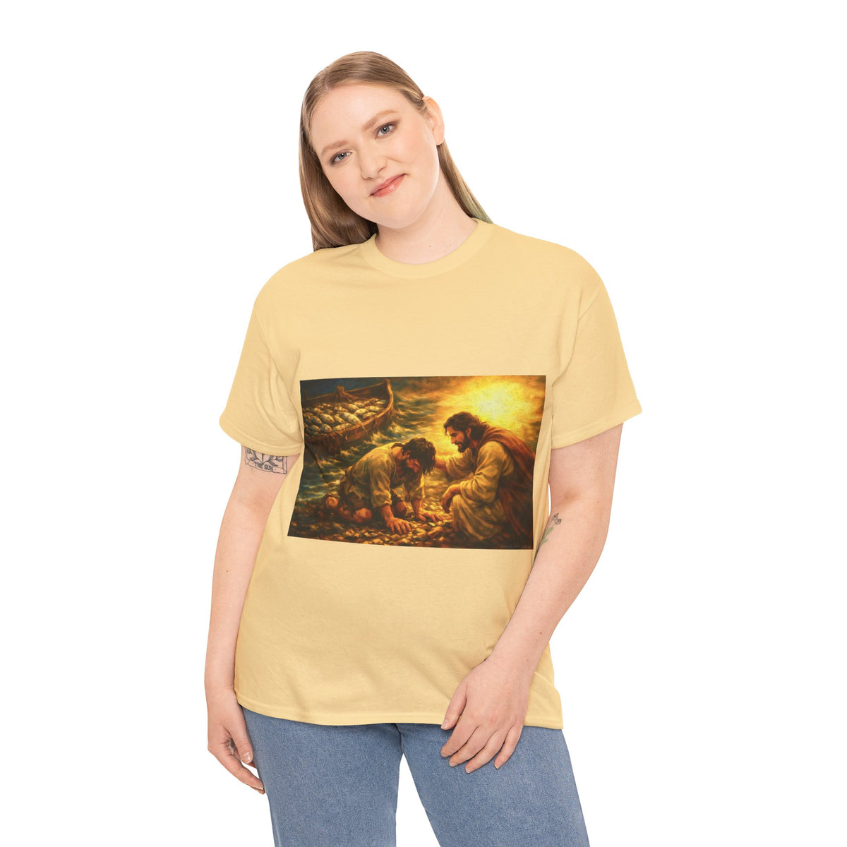 Jesus Calling Peter T-Shirt – Christian Faith Graphic Tee for Men & Women