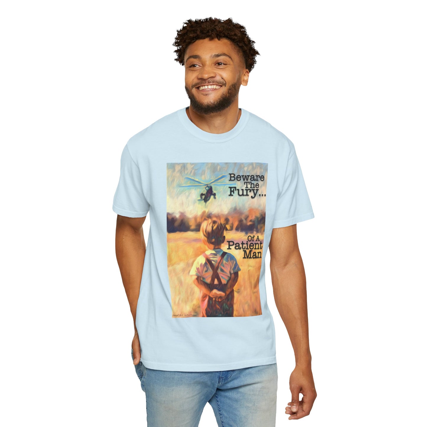 JFK Jr Beware The Fury Of A Patient Man T-Shirt — Vintage Tee