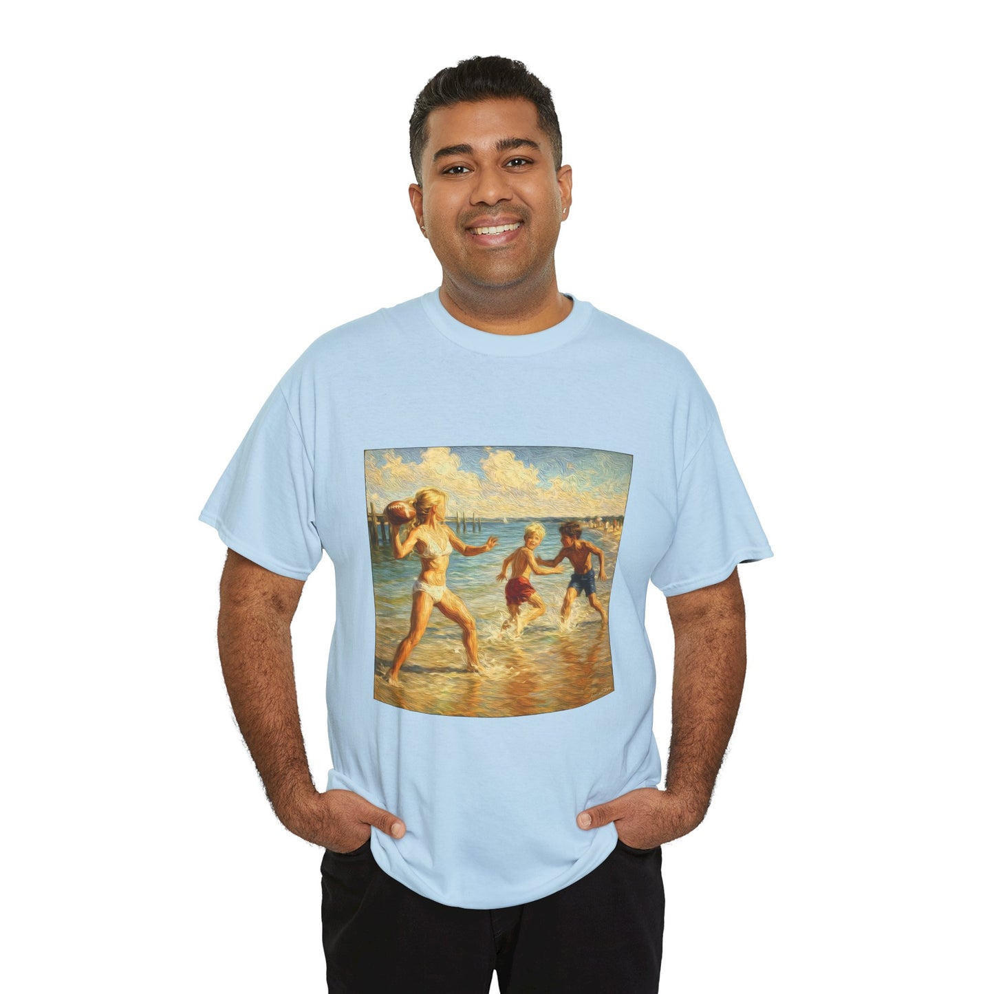 Vintage Beach T‑Shirt — 'Honeysuckle Lodge: 50+ Years of Endless Summer' Retro Seaside Tee