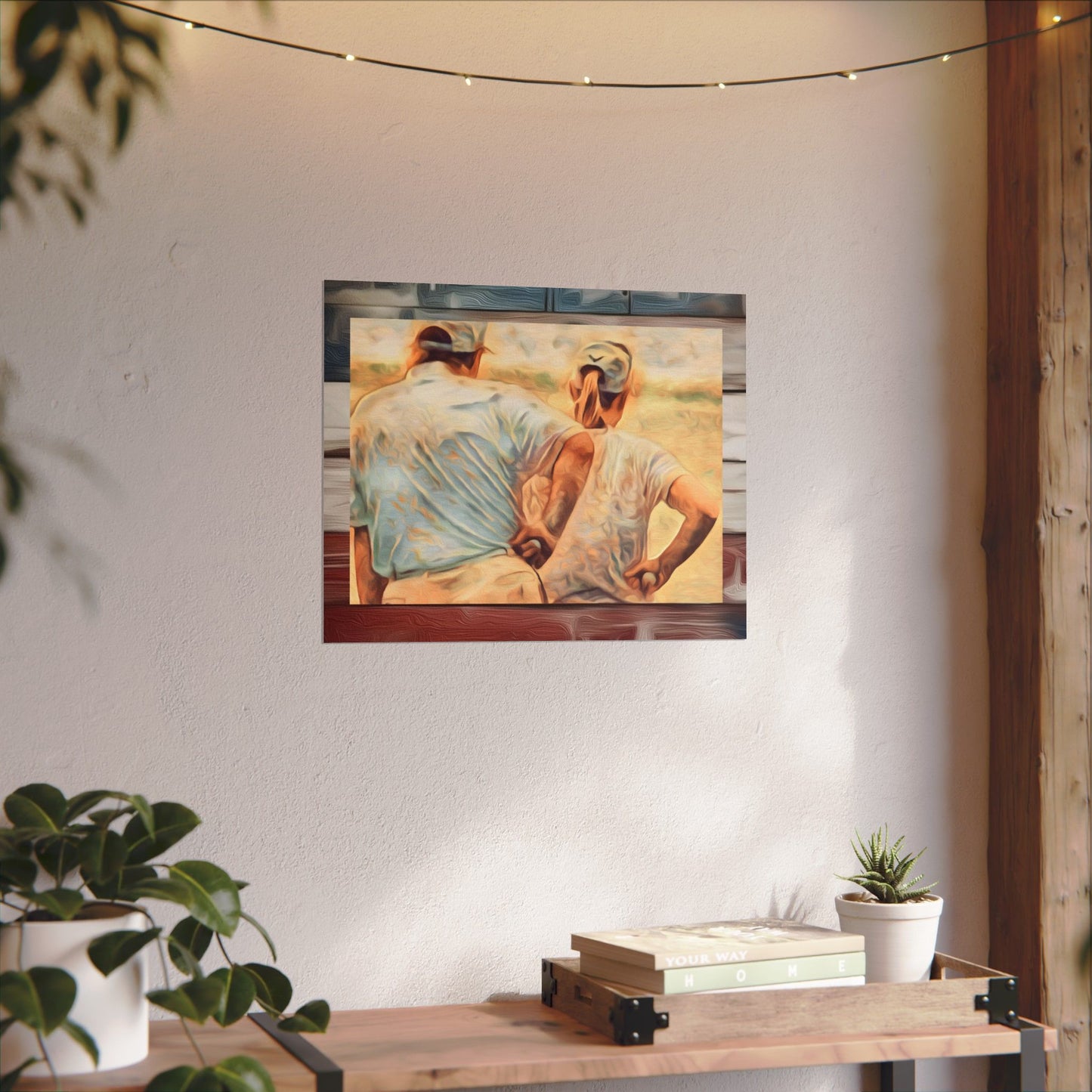Golfing Trump Painting/ Poster — Golf Lovers Matte Art