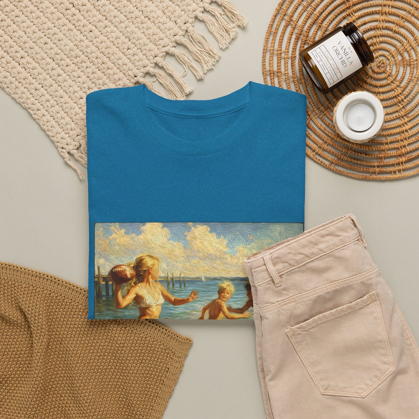 Vintage Beach T‑Shirt — 'Honeysuckle Lodge: 50+ Years of Endless Summer' Retro Seaside Tee