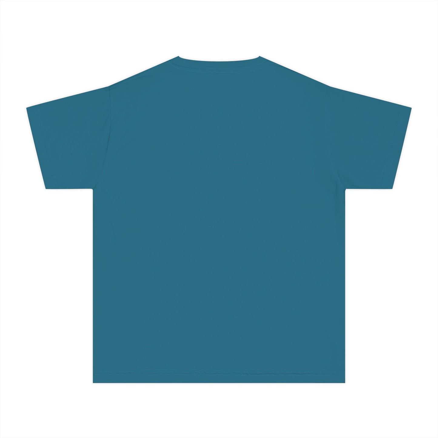 Dry-Blend Youth Tee — "Christmas in July" Beach Design 2026