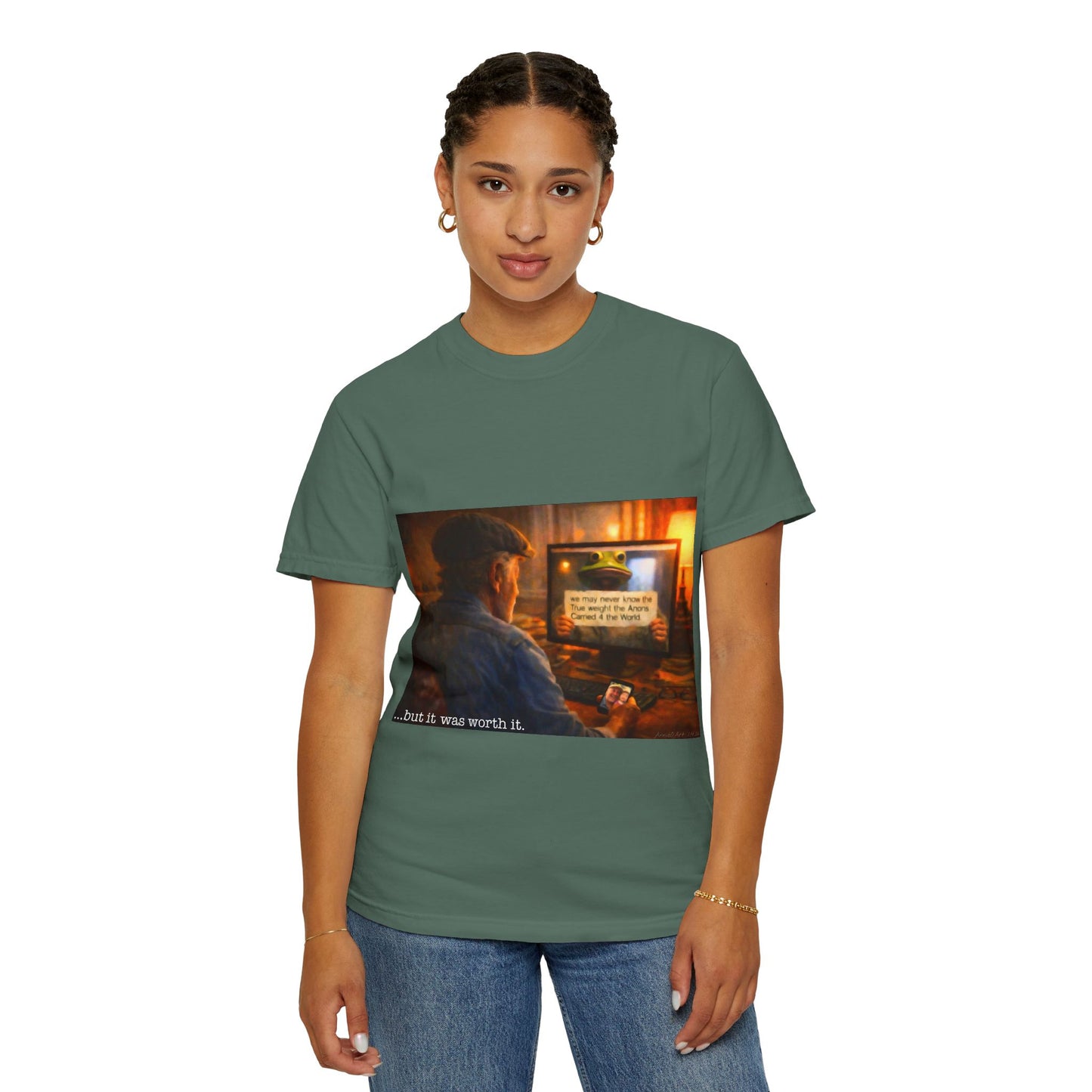 Anons, Keyboard Warriors 'But It Was Worth It' Tee