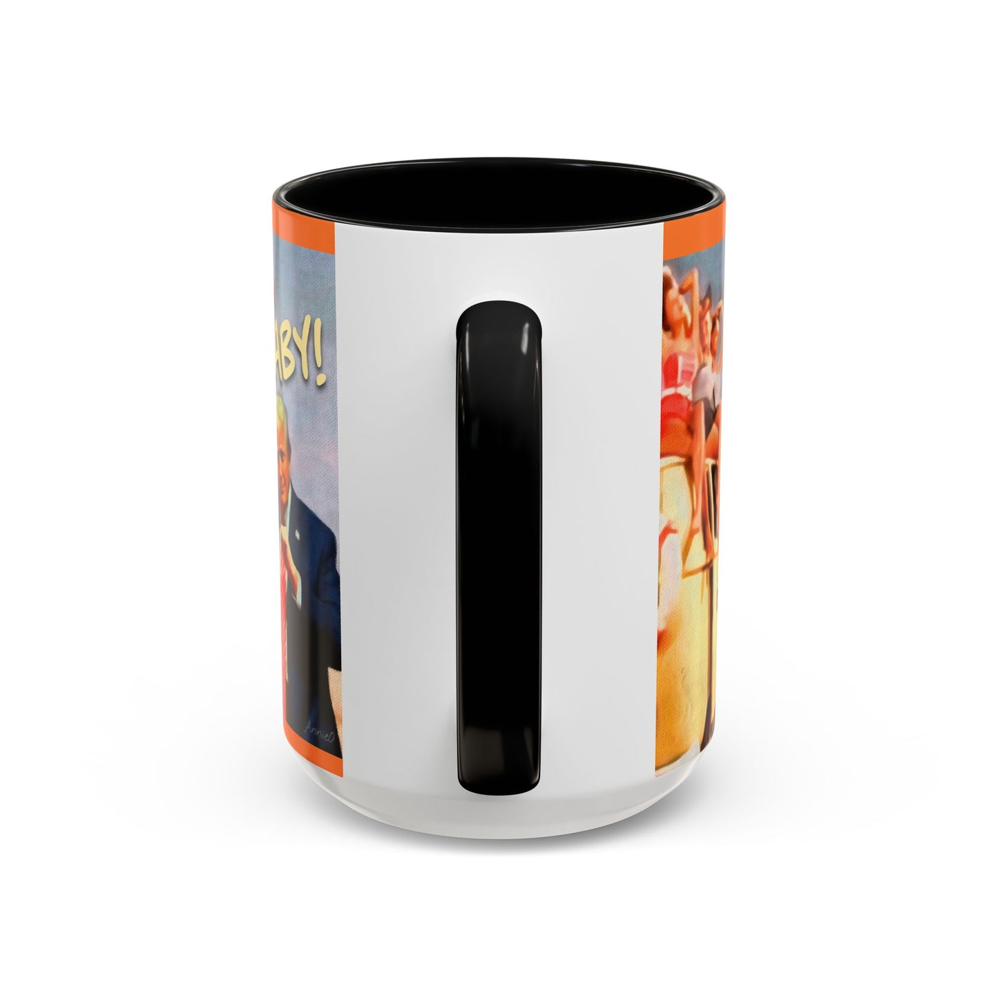 Political Novelty Covfefe Mug – "MAGA Baby" Retro Campaign Design