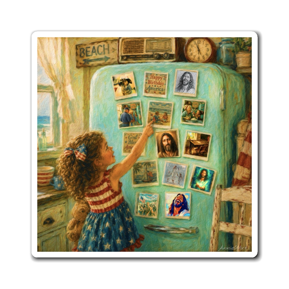 ‘Kid Level Learning’ Magnets – Inspirational Fridge Magnet