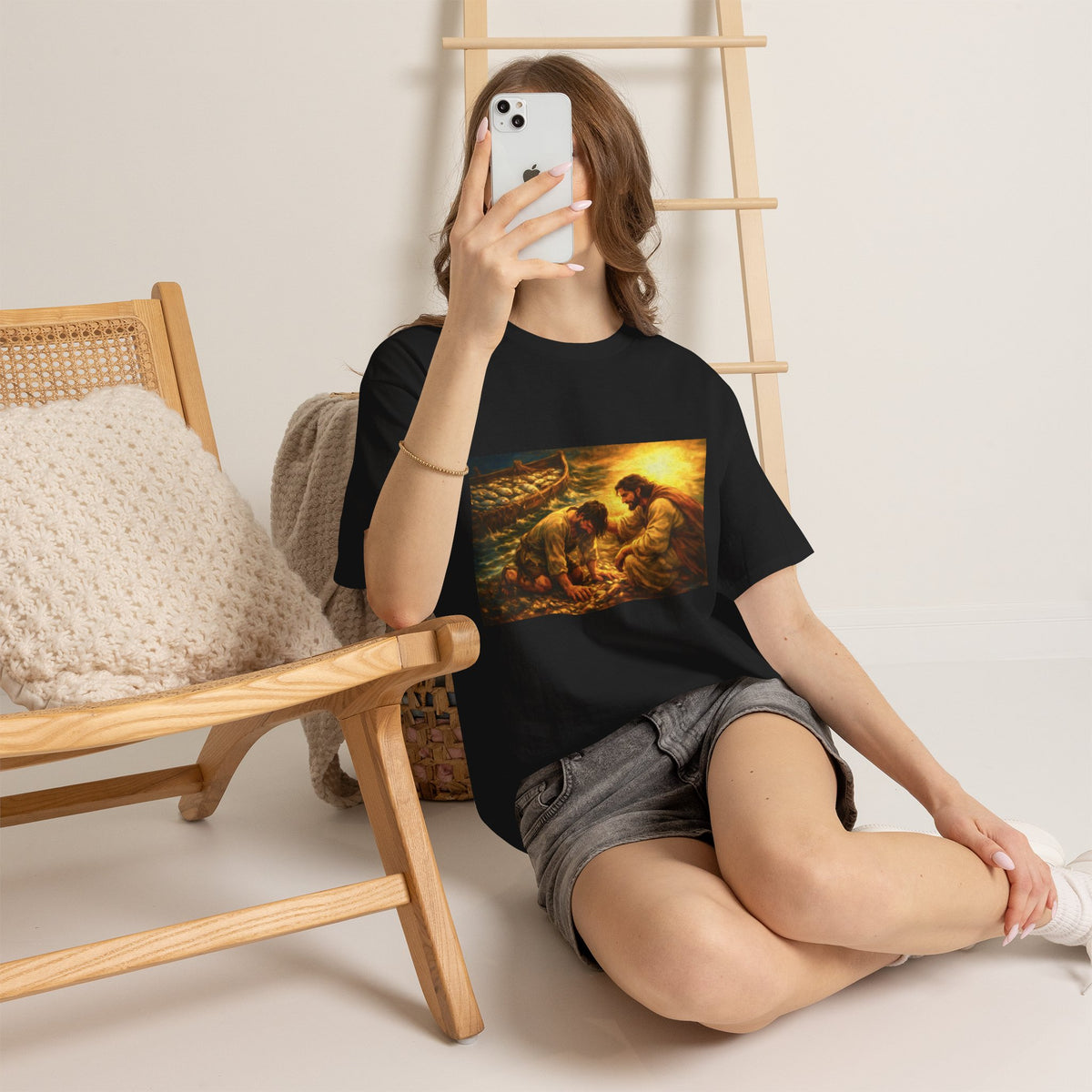 Jesus Calling Peter T-Shirt – Christian Faith Graphic Tee for Men & Women