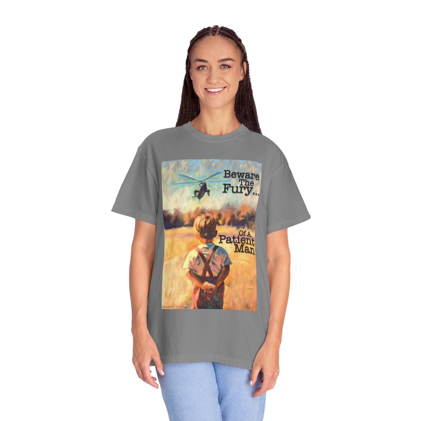 JFK Jr Beware The Fury Of A Patient Man T-Shirt — Vintage Tee