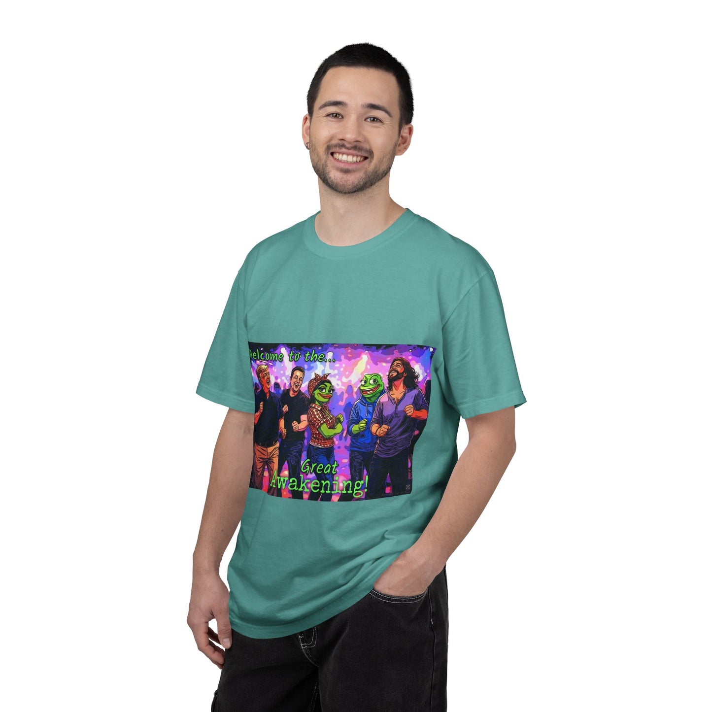 Great Awakening T-Shirt — Psychedelic Pepe & Friends Graphic Tee