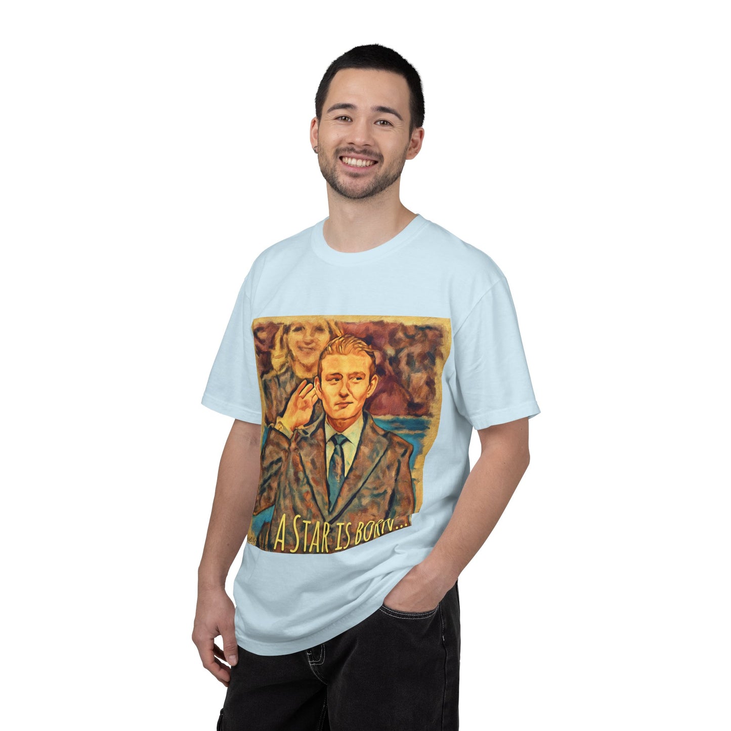 Barron’s “A Star Is Born” T-Shirt — Vintage Portrait Graphic Tee