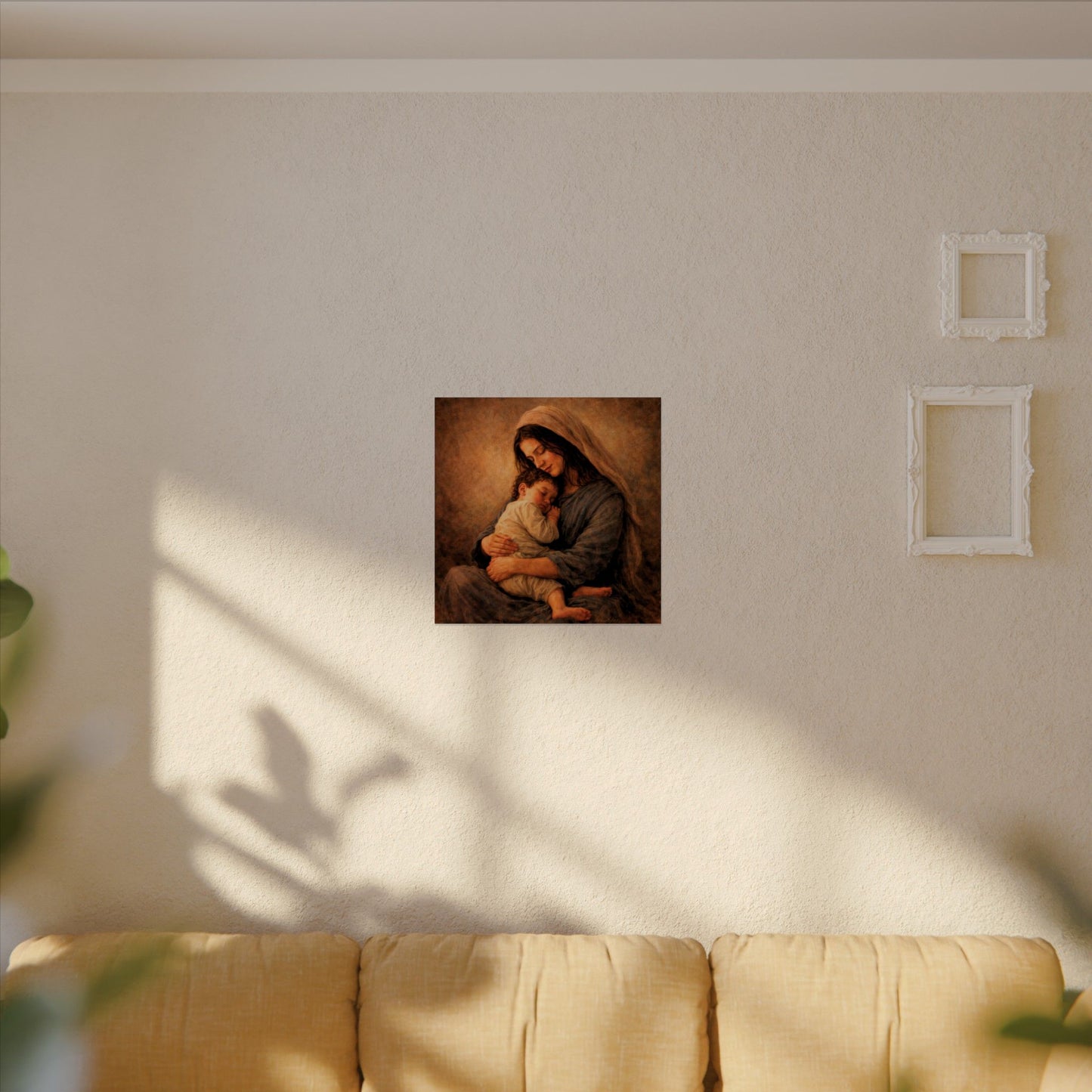 Madonna with Baby Jesus—Matte Posters