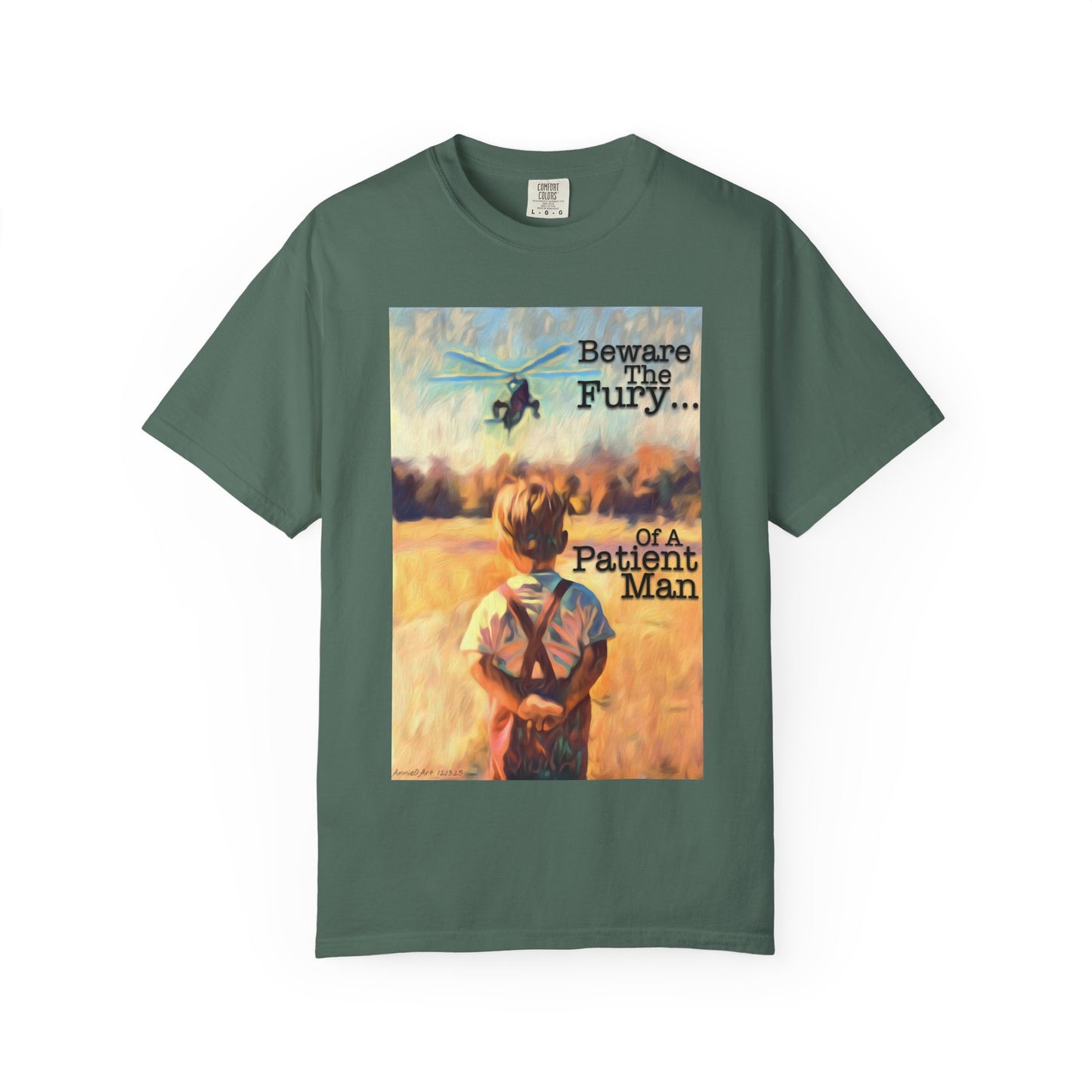 JFK Jr Beware The Fury Of A Patient Man T-Shirt — Vintage Tee