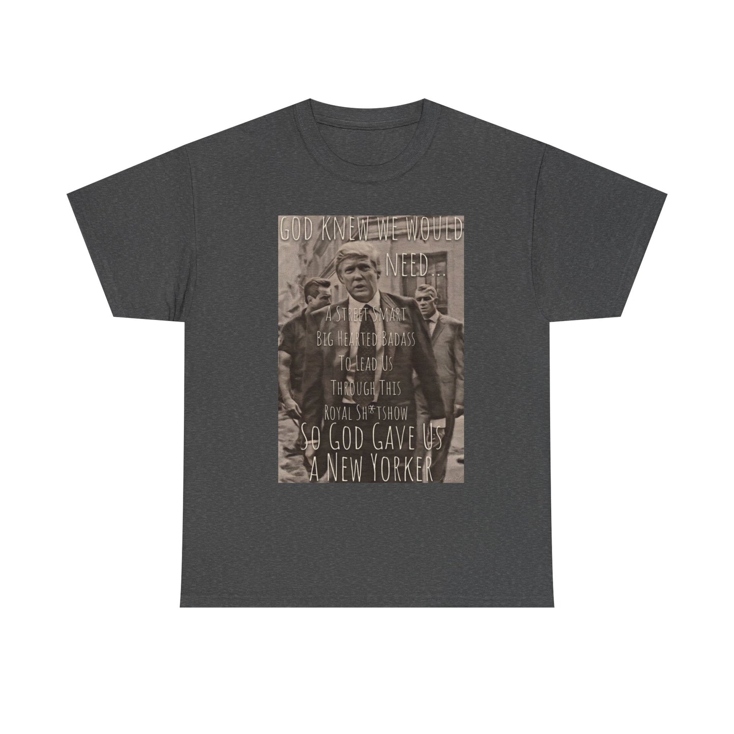 Vintage Trump tee “God gave us a New Yorker” Tee Retro MAGA