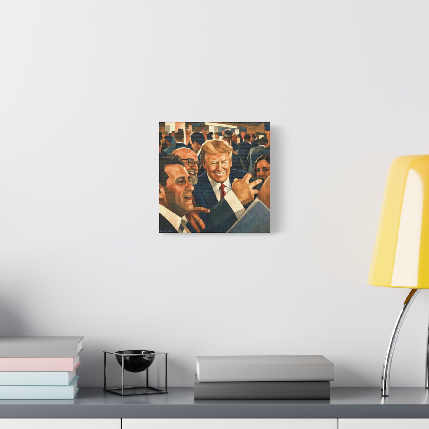 Trump Man of the People Portrait Canvas