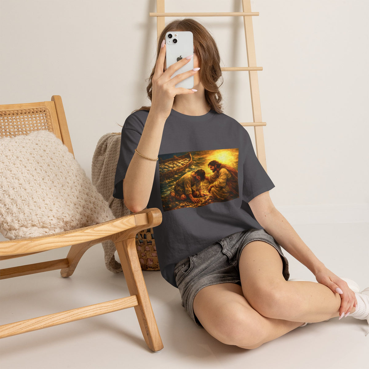 Jesus Calling Peter T-Shirt – Christian Faith Graphic Tee for Men & Women