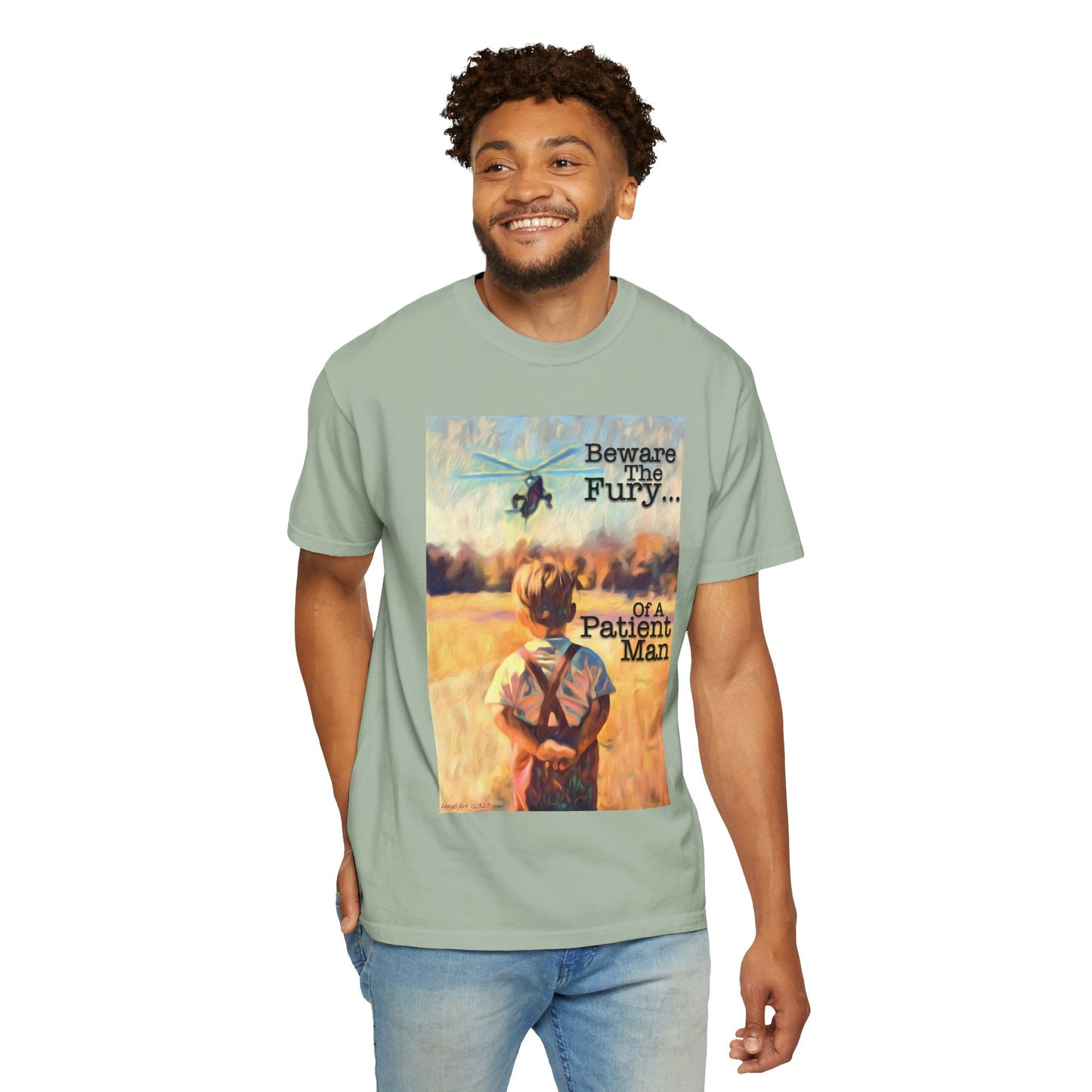 JFK Jr Beware The Fury Of A Patient Man T-Shirt — Vintage Tee