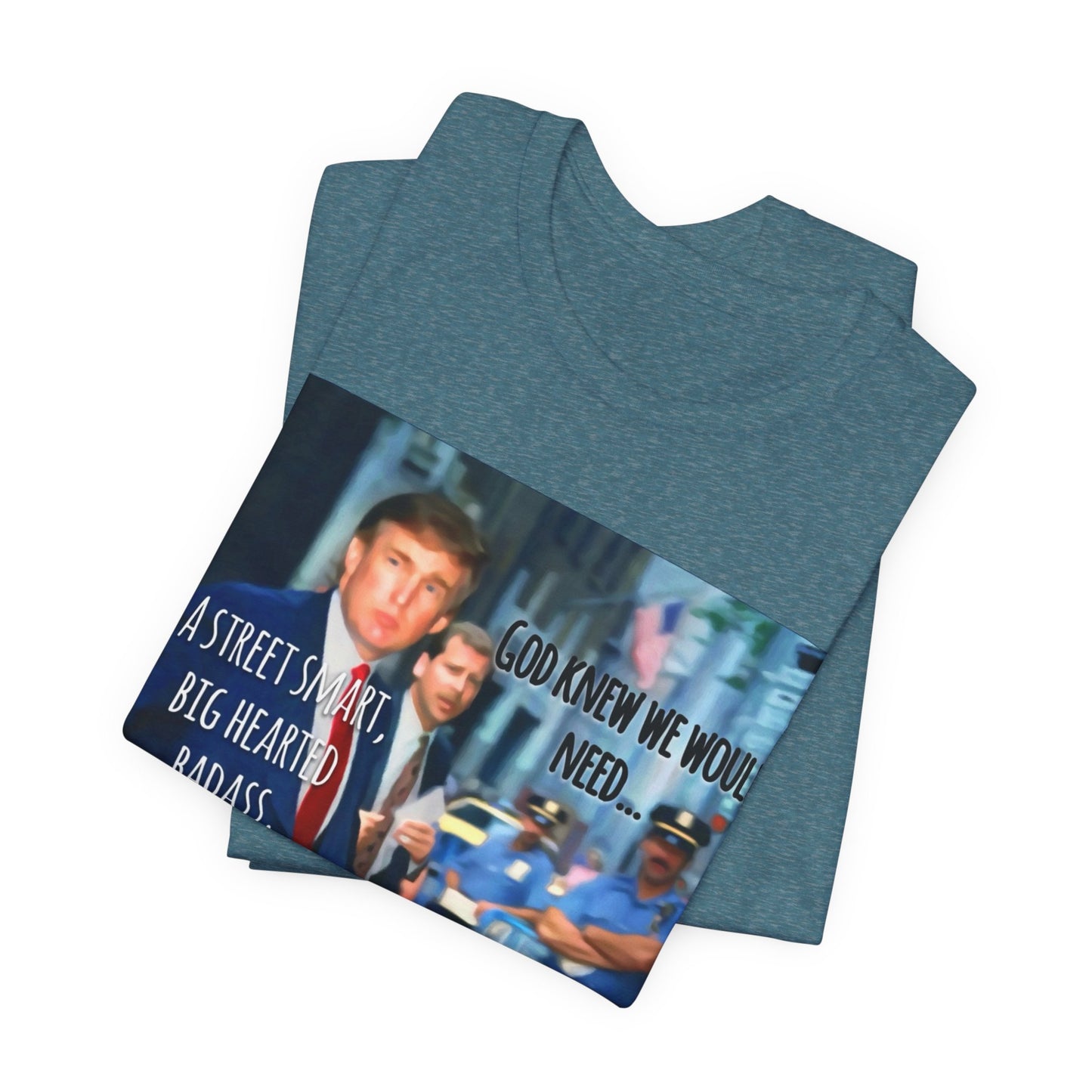 New Yorker Tribute T-Shirt — "So God Gave Us a New Yorker" Graphic Tee