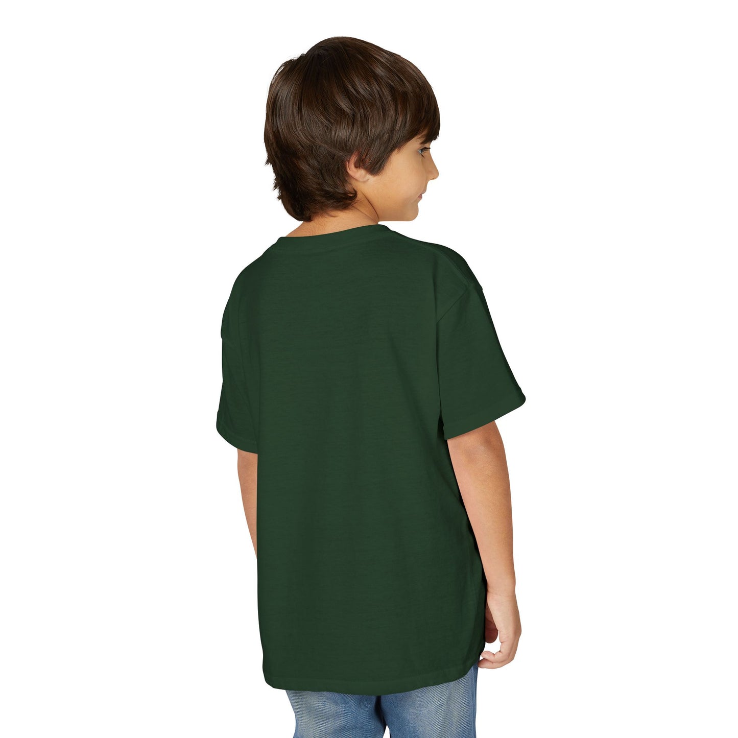 Youth T-Shirt — "Christmas in July" Beach Santa Kids Tee (HSL 2026)