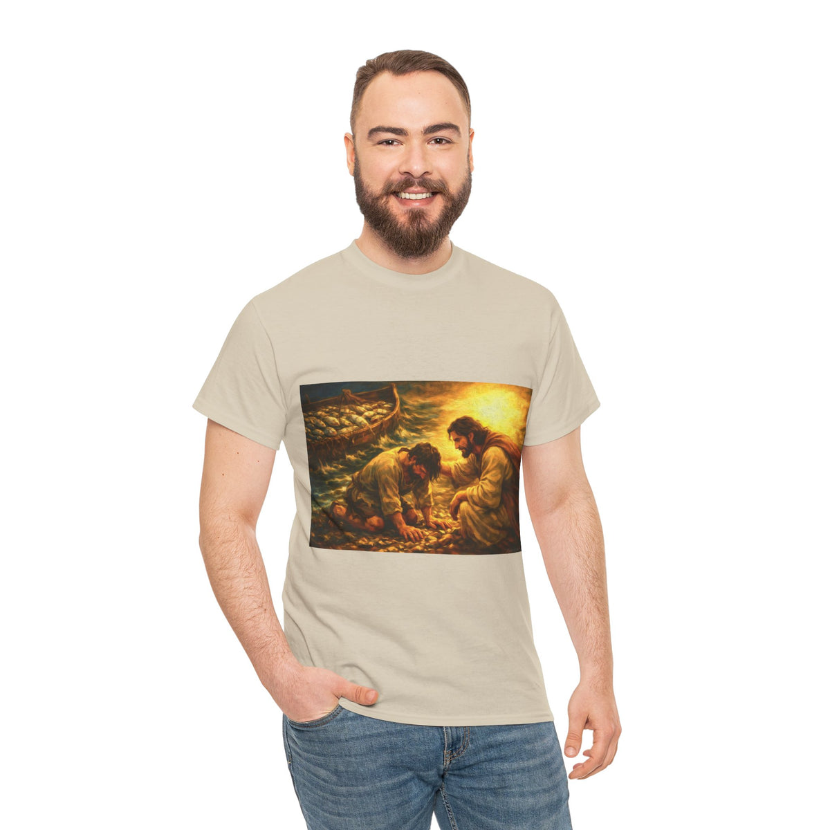 Jesus Calling Peter T-Shirt – Christian Faith Graphic Tee for Men & Women