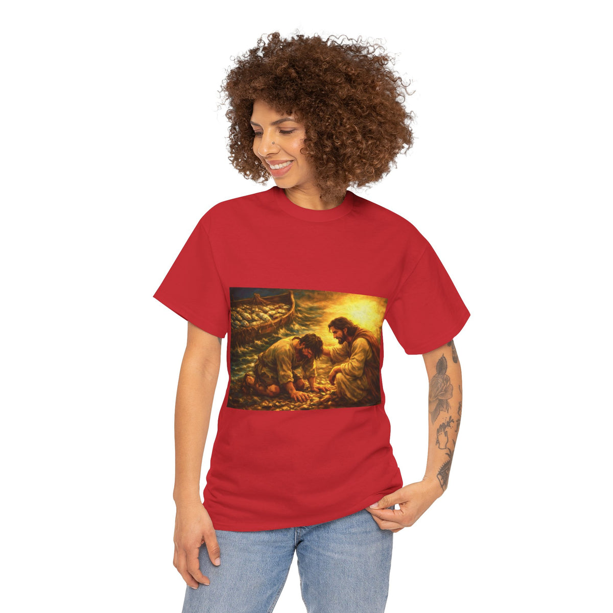 Jesus Calling Peter T-Shirt – Christian Faith Graphic Tee for Men & Women