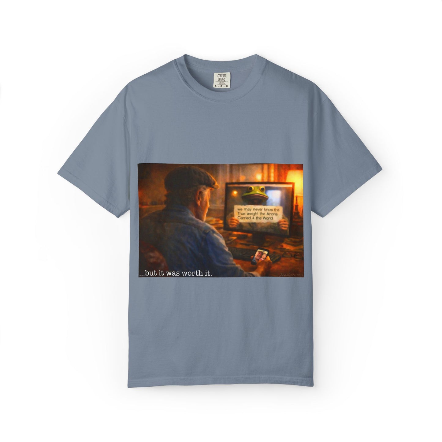 Anons, Keyboard Warriors 'But It Was Worth It' Tee