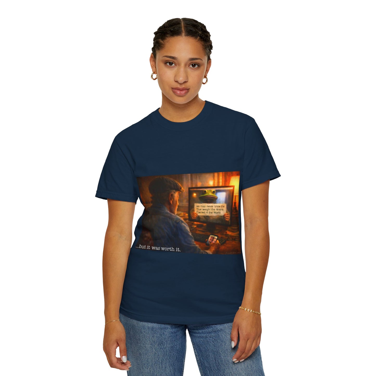 Anons, Keyboard Warriors 'But It Was Worth It' Tee