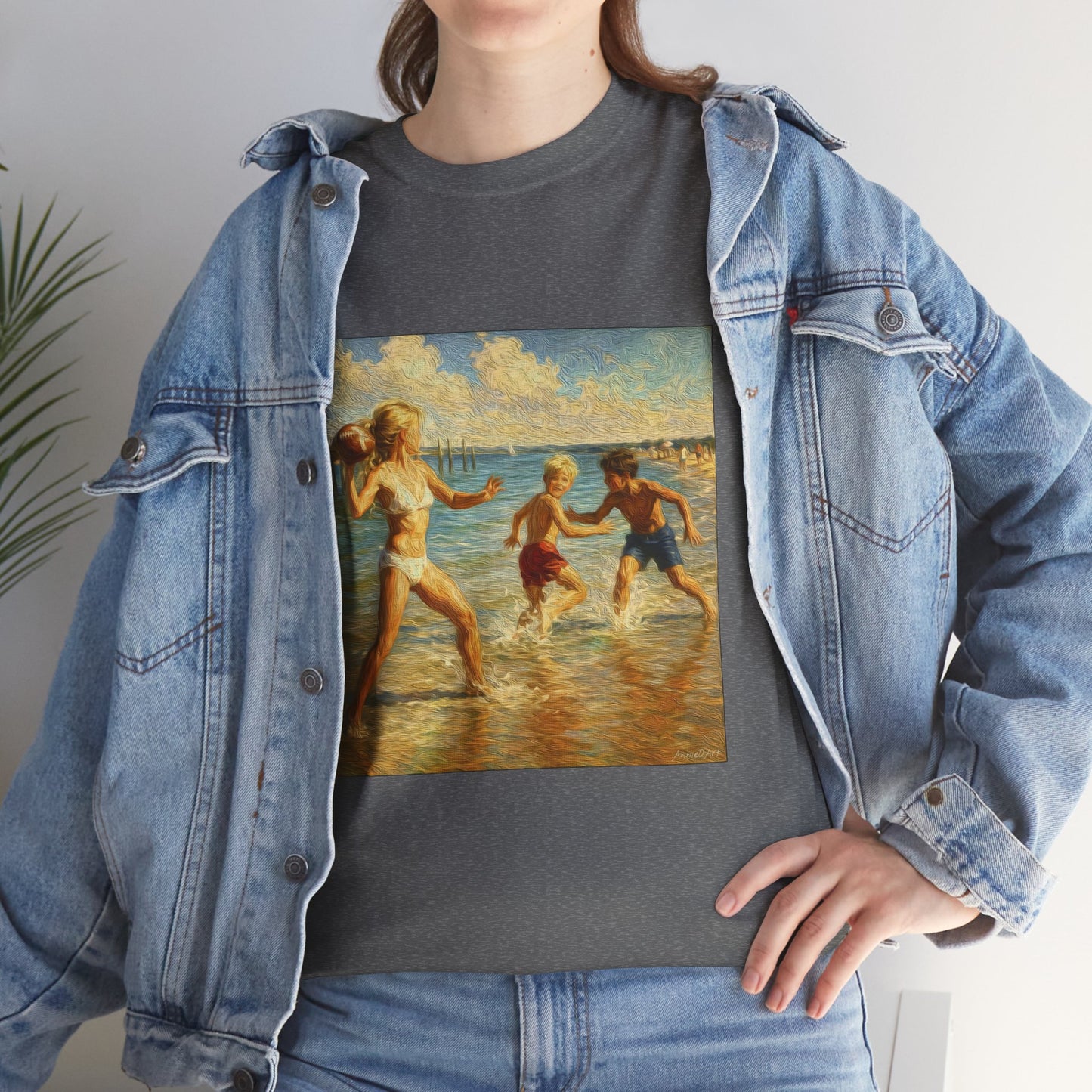Vintage Beach T‑Shirt — 'Honeysuckle Lodge: 50+ Years of Endless Summer' Retro Seaside Tee