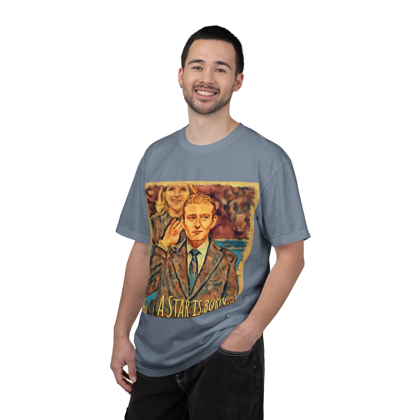 Barron’s “A Star Is Born” T-Shirt — Vintage Portrait Graphic Tee
