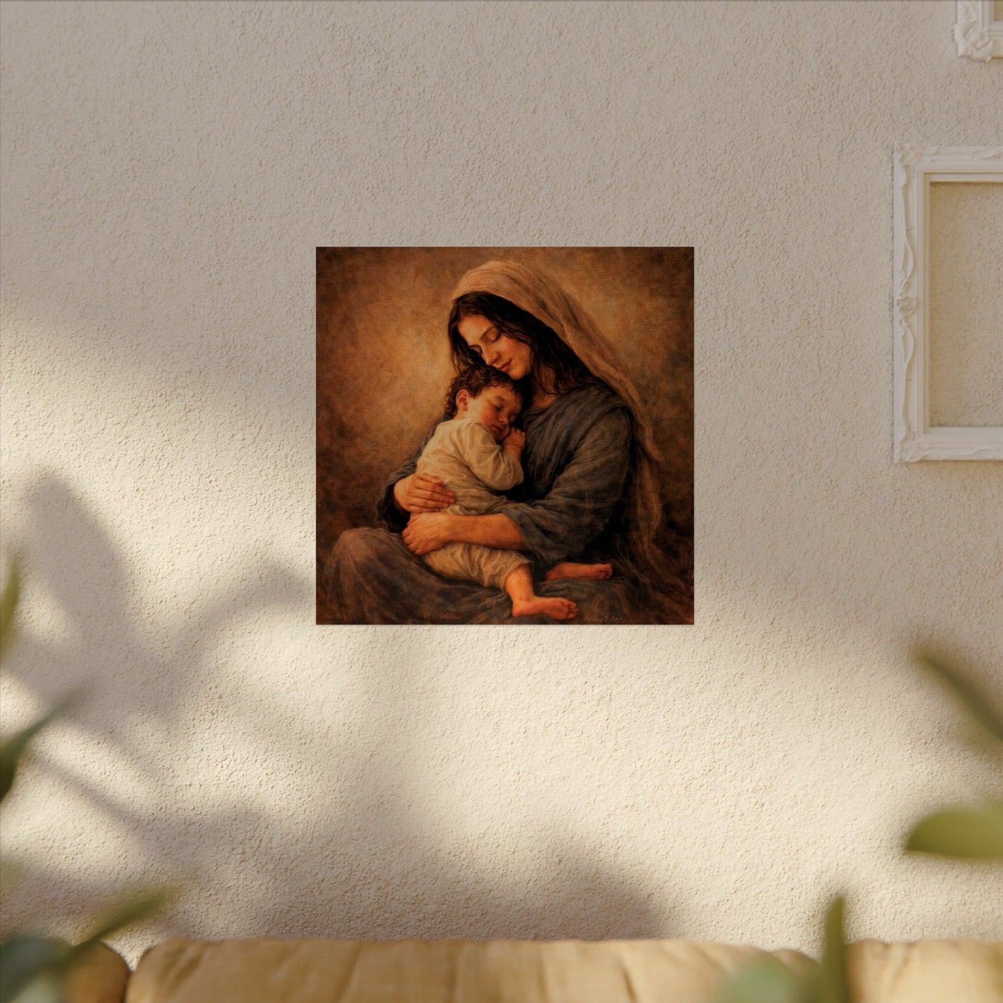 Madonna with Baby Jesus—Matte Posters