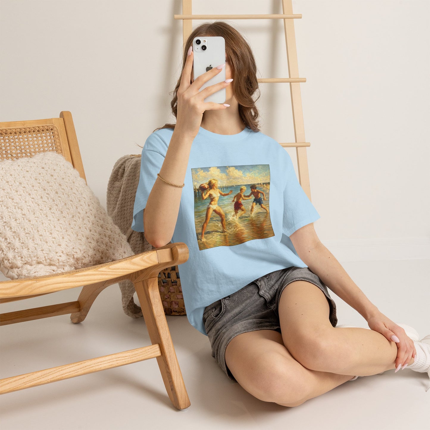 Vintage Beach T‑Shirt — 'Honeysuckle Lodge: 50+ Years of Endless Summer' Retro Seaside Tee