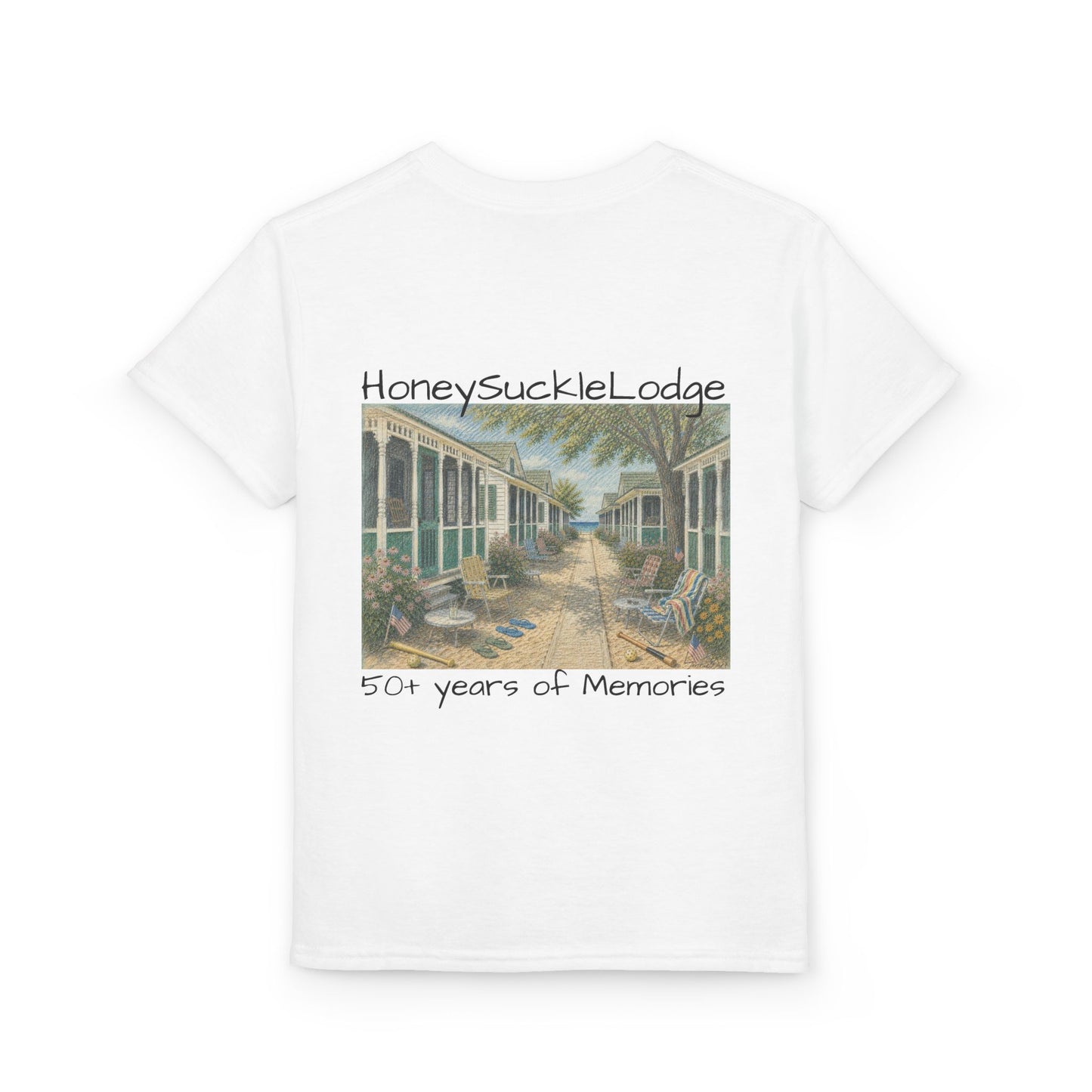 Youth Tee — "Happy 250th America!" Vintage Summer Beach Kids T‑Shirt